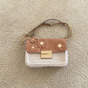 Michael Kors Flora Appliqué Sloan Chain Bag